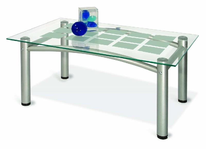 Журнальный столик Робер-3М / металлик